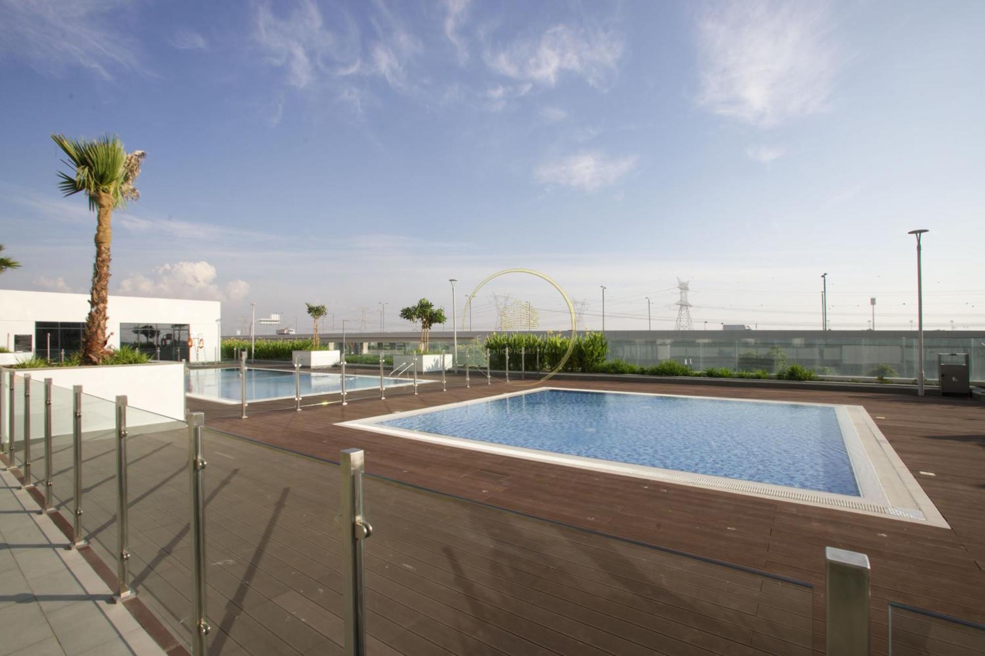 Апартаменты Azizi Riviera 46-431 Дубай Экстерьер фото