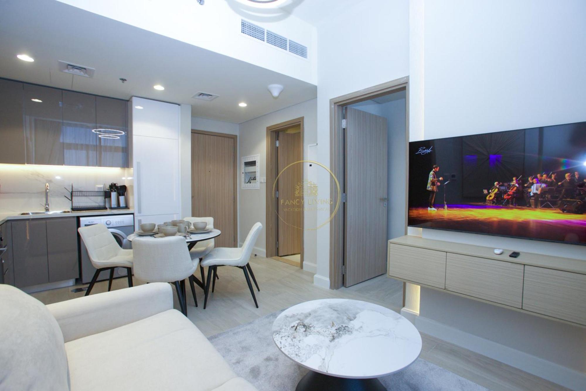 Апартаменты Azizi Riviera 46-431 Дубай Экстерьер фото